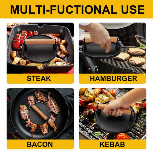 Cast Iron Smash Burger